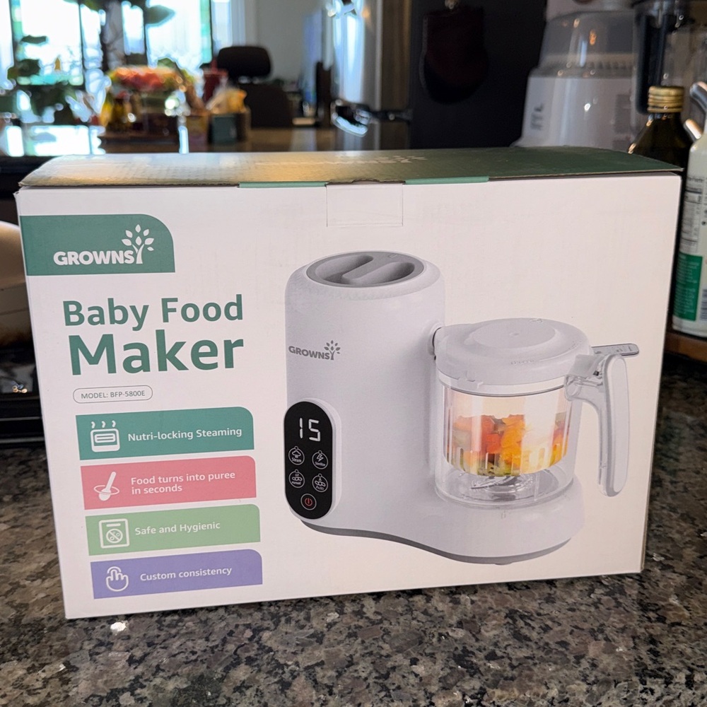 GROWNSY White Baby Food Maker - Picture 4 of 5